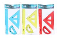 Kniha Geometrická sada flexibilná farebná