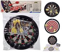 Kniha Terč magnetický 15cm obojstranný s 3 šípkami