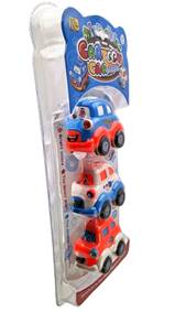 Kniha Sada autíčok 3ks 8cm