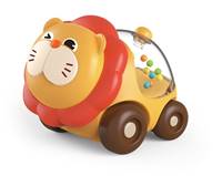 Kniha Hrkálka lev na kolieskach 11 cm