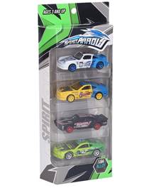 Auto kovové sada 4 ks/7cm