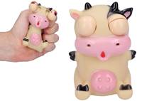 Kniha Stláčacie zvieratko Kravička 8cm