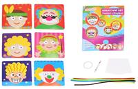 Tvár kreatívna sada,mix vzorov