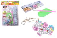 Kniha Kreatívny set diamond painting kľúčenka 5ks