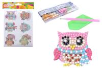 Kniha Kreatívny set diamond samolepky Sovy 6ks