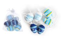 Kniha Veľkonočné vajíčka plastové 6cm/6ks