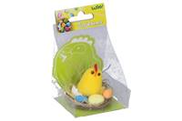 Kniha Veľkonočné hniezdo s kuriatkom 6cm