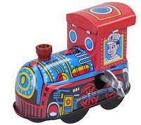 Kniha Lokomotíva kovová naťahovacia 6cm