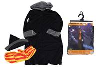 Kúzelnícky plášť so šálom a čiapkou sada 115-125cm