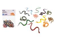 Kniha Zvieratká hady sada 12ks