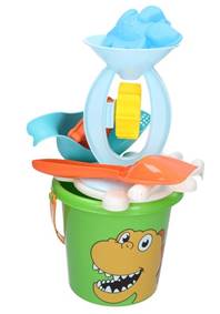 Sada do piesku v kýbliku Dino 8ks