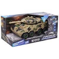 Kniha Vozidlo vojenské na zotrvačník s efektmi 25cm