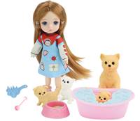 Kniha Bábika so psíkmi 13cm