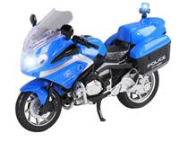 Kniha Motorka polícia s efektmi 18cm