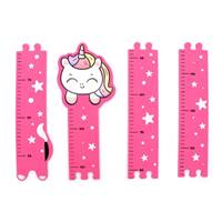 Detský meter na stenu jednorožec 165cm