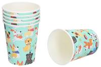 Kniha Poháre párty pes 250ml/6ks