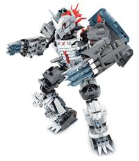 Kniha Robot bojovník mechanická stavebnica 965 dielikov