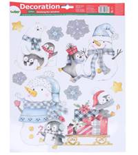 Kniha Vianočná nálepka na okno 29x41cm