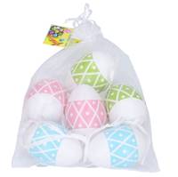 Kniha Veľkonočné vajíčka plastové 6cm/6ks