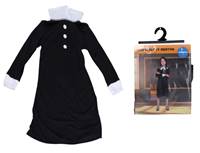 Kniha Školáčka karnevalový kostým čierny M 110-120cm