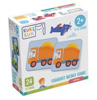 Kniha Giaaant Memo Game Vehicles