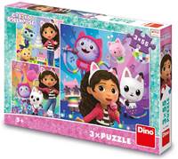 Kniha Puzzle 3x55 Gábi Oslava