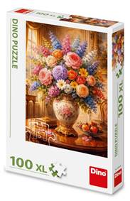 Kniha Puzzle 100XL Květinové zátiší