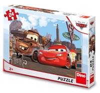 Kniha Puzzle 24 Cars ve městě