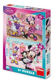 Kniha Puzzle 24+48 Minnie a Figaro