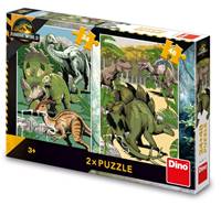 Kniha Puzzle 24+48 Jurský svět I.