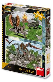 Kniha Puzzle 24+48 Jurský svět II.