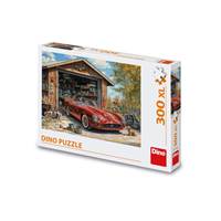 Kniha Puzzle Jaguár v garáži XL 300 ks