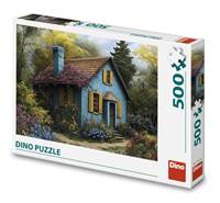 Kniha Puzzle 500 Modrý domeček