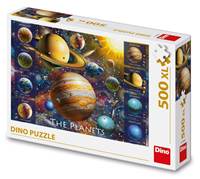 Kniha Puzzle 500XL Osm planet