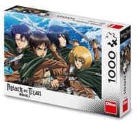 Kniha Puzzle 1000 ANIME Attack on Titan