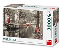 Puzzle 3000 Kanál v Amsterdamu
