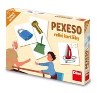 Kniha Pexeso předměty velké kartičky