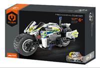 Stavebnice iM.MASTER policejní motorka na zpětné natažení