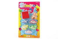 Kniha Razítka s poduškou zvieratká 6ks