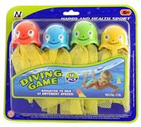 Chobotnice na potápanie 4kusy