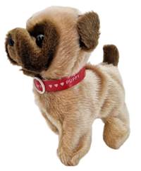 Kniha Psík puppy na baterky chodí a šteká 16cm