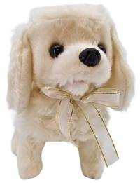 Kniha Psík pudlik na baterky chodí a šteká 16cm