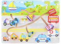 Bludisko drevené dopravné prostriedky