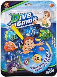 Chytanie rybičiek hra do vody