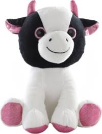 Kniha Krava plyšová 19cm