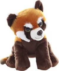 Kniha Panda červená plyšová 18cm