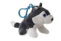 Kniha Pes Husky plyšový-kľúčenka