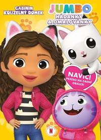Kniha Gábinin kouzelný domek - JUMBO hádanky a omalovánky
