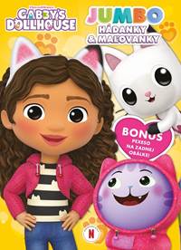 Kniha Gabikin kúzelný domček - JUMBO hádanky a maľovanky