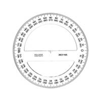KOH-I-NOOR Úhloměr 360/125 transparentní
